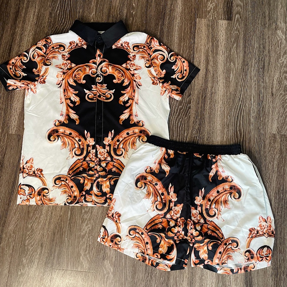 Fashion Nova | Men’s Print Satin Set